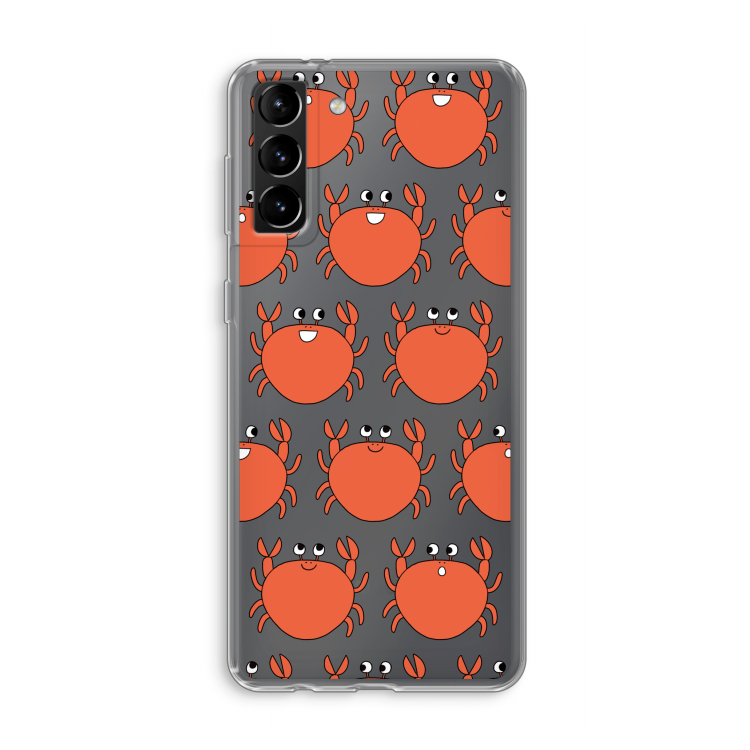 Krab: Samsung Galaxy S21 Plus Transparant Hoesje