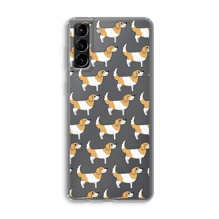 Doggy: Samsung Galaxy S21 Plus Transparant Hoesje