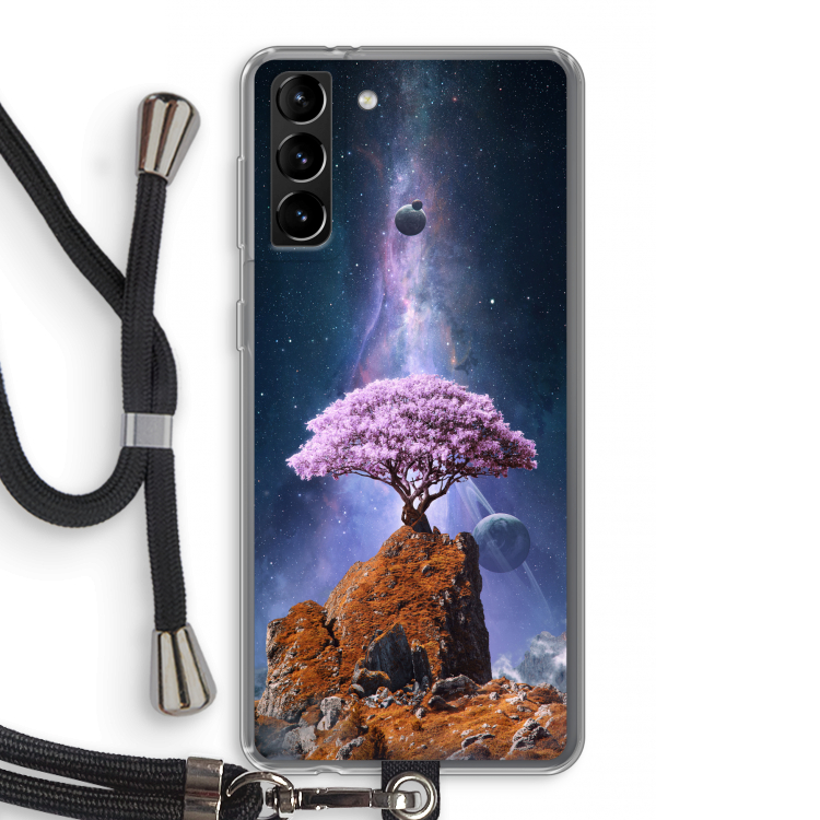 Ambition: Samsung Galaxy S21 Plus Transparant Hoesje met koord