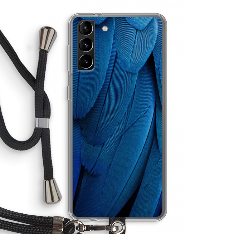 Pauw: Samsung Galaxy S21 Plus Transparant Hoesje met koord