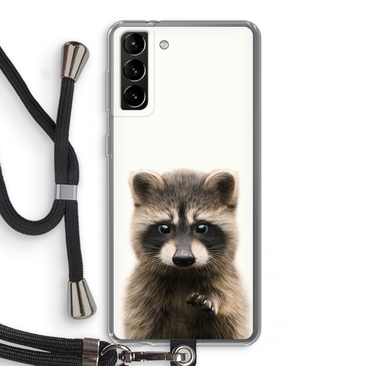 Rocco: Samsung Galaxy S21 Plus Transparant Hoesje met koord