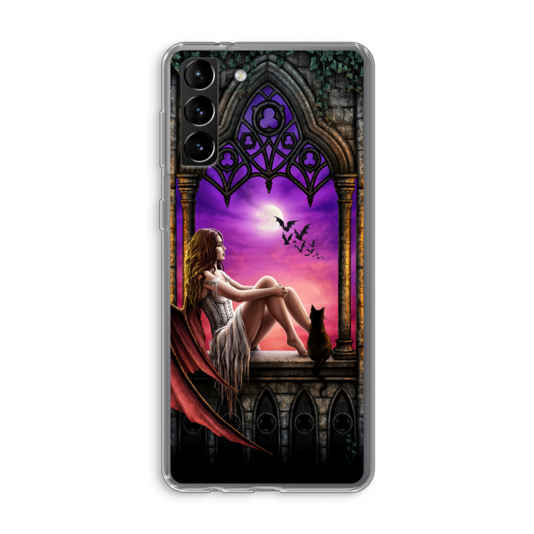 Kinderen van de nacht: Samsung Galaxy S21 Plus Transparant Hoesje