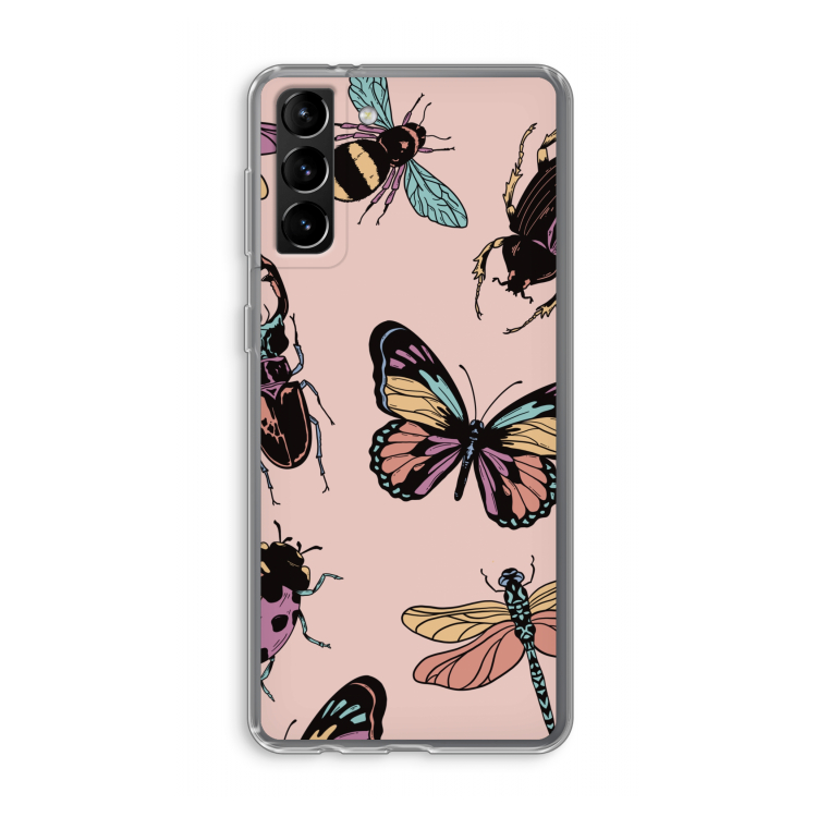 Tiny Bugs: Samsung Galaxy S21 Plus Transparant Hoesje