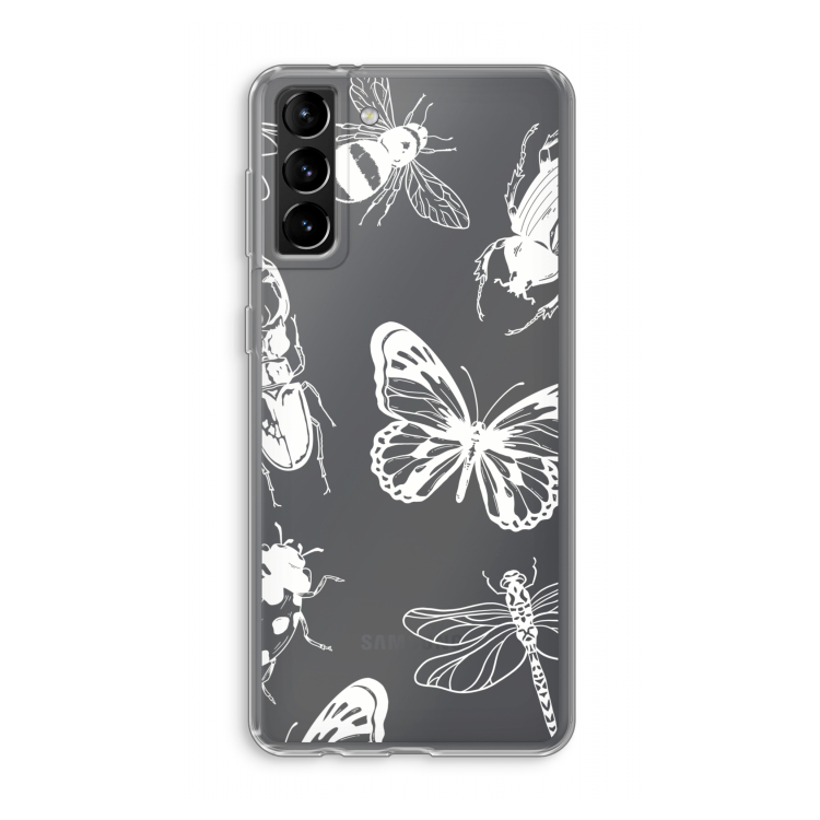 Tiny Bugs: Samsung Galaxy S21 Plus Transparant Hoesje