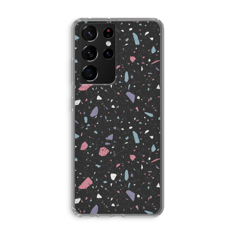 Terrazzo N°16: Samsung Galaxy S21 Ultra Transparant Hoesje