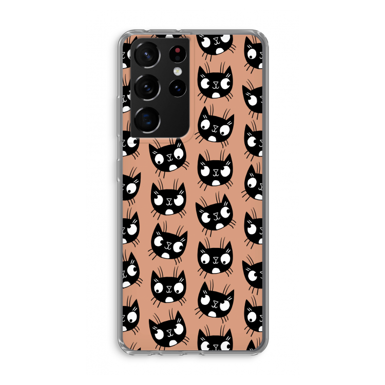 Kat: Samsung Galaxy S21 Ultra Transparant Hoesje