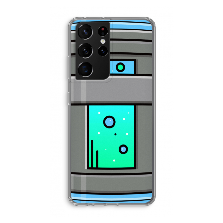 Chug Bottle: Samsung Galaxy S21 Ultra Transparant Hoesje