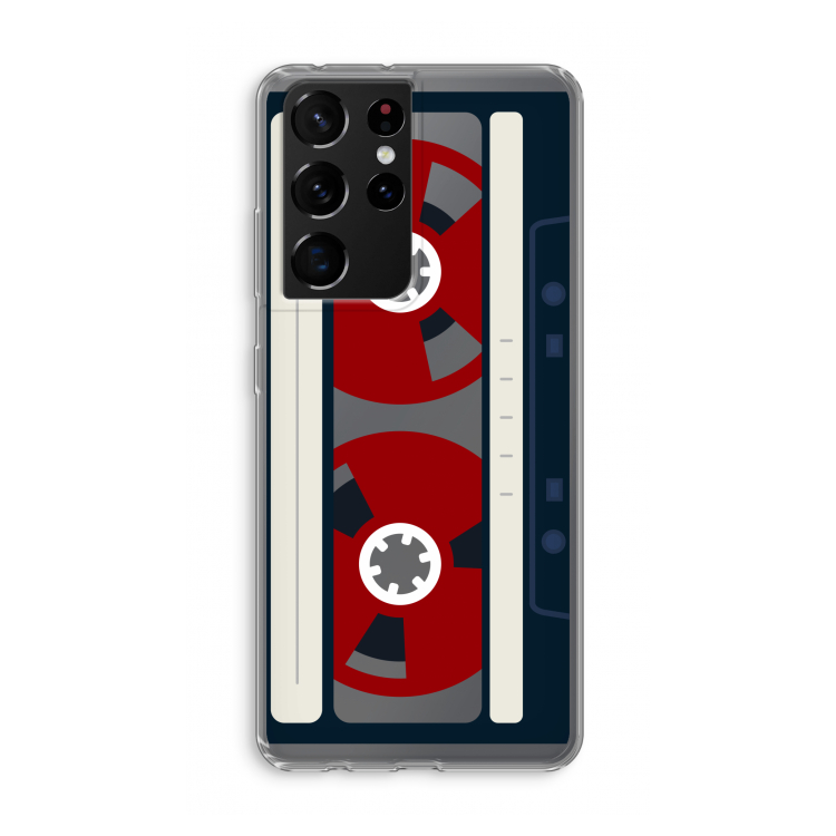Here's your tape: Samsung Galaxy S21 Ultra Transparant Hoesje