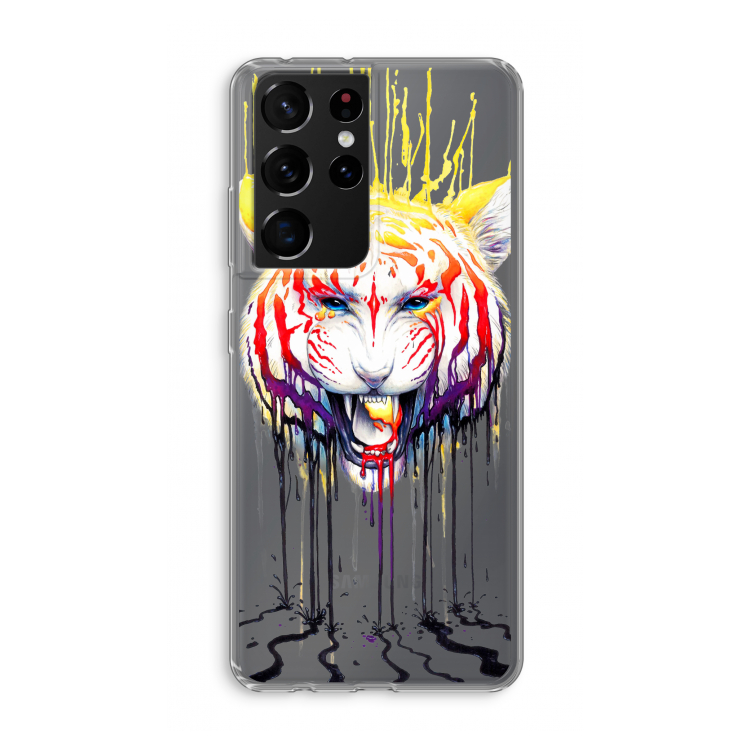 Fading: Samsung Galaxy S21 Ultra Transparant Hoesje
