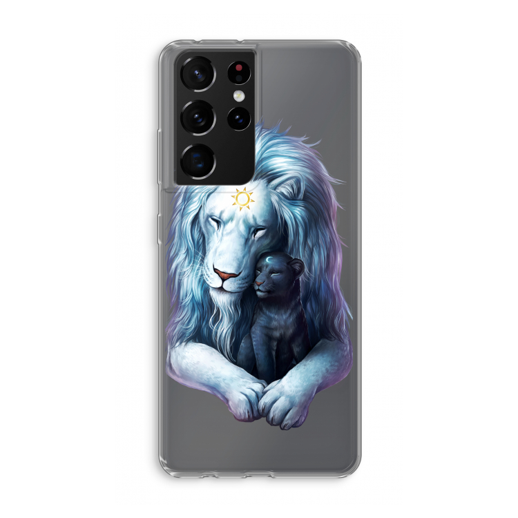 Child Of Light: Samsung Galaxy S21 Ultra Transparant Hoesje