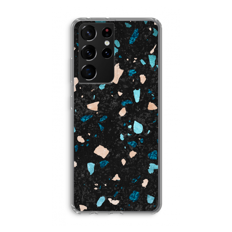 Terrazzo N°11: Samsung Galaxy S21 Ultra Transparant Hoesje