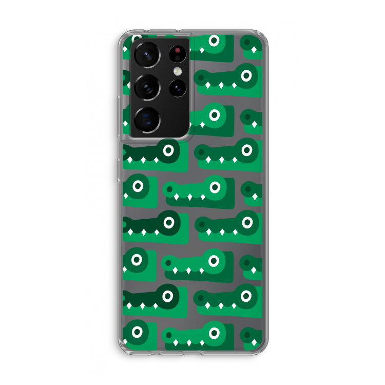 Crocs: Samsung Galaxy S21 Ultra Transparant Hoesje