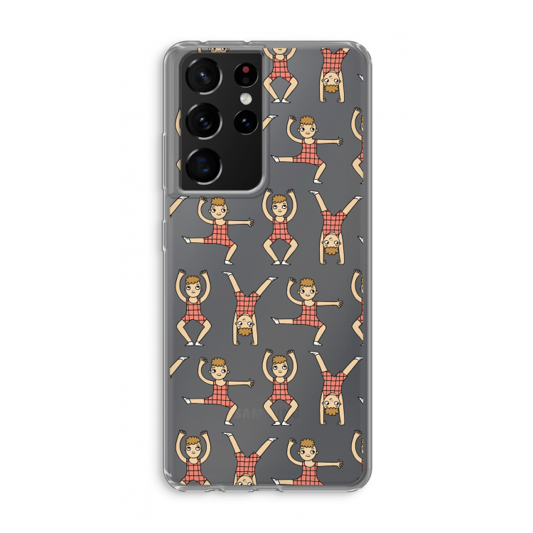 Gymboys: Samsung Galaxy S21 Ultra Transparant Hoesje