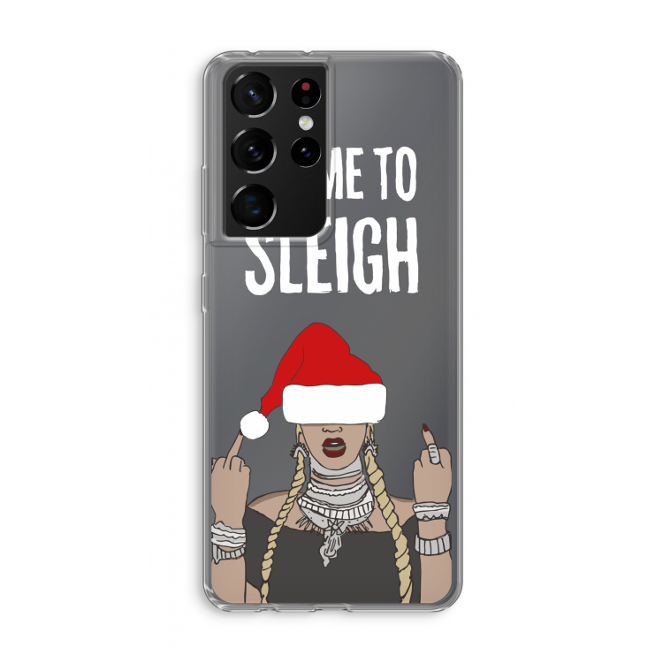 Came To Sleigh: Samsung Galaxy S21 Ultra Transparant Hoesje