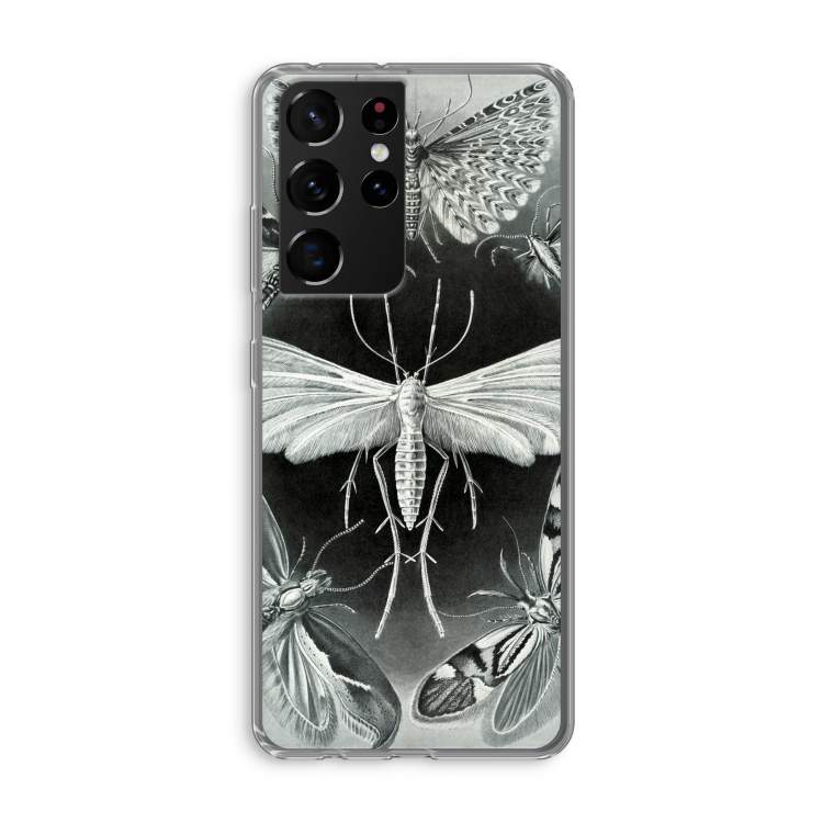Haeckel Tineida: Samsung Galaxy S21 Ultra Transparant Hoesje