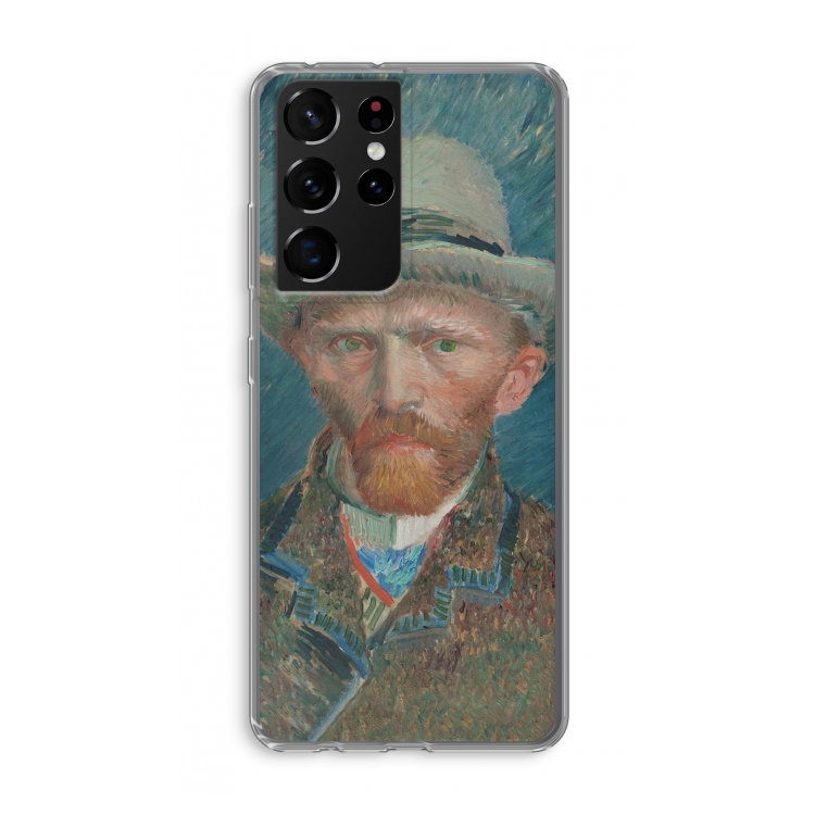 Van Gogh: Samsung Galaxy S21 Ultra Transparant Hoesje