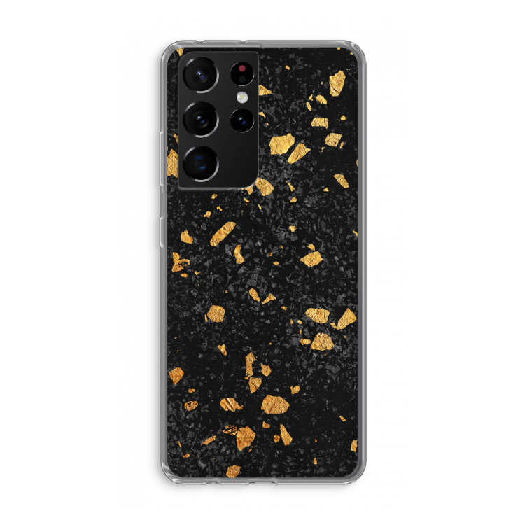 Terrazzo N°7: Samsung Galaxy S21 Ultra Transparant Hoesje