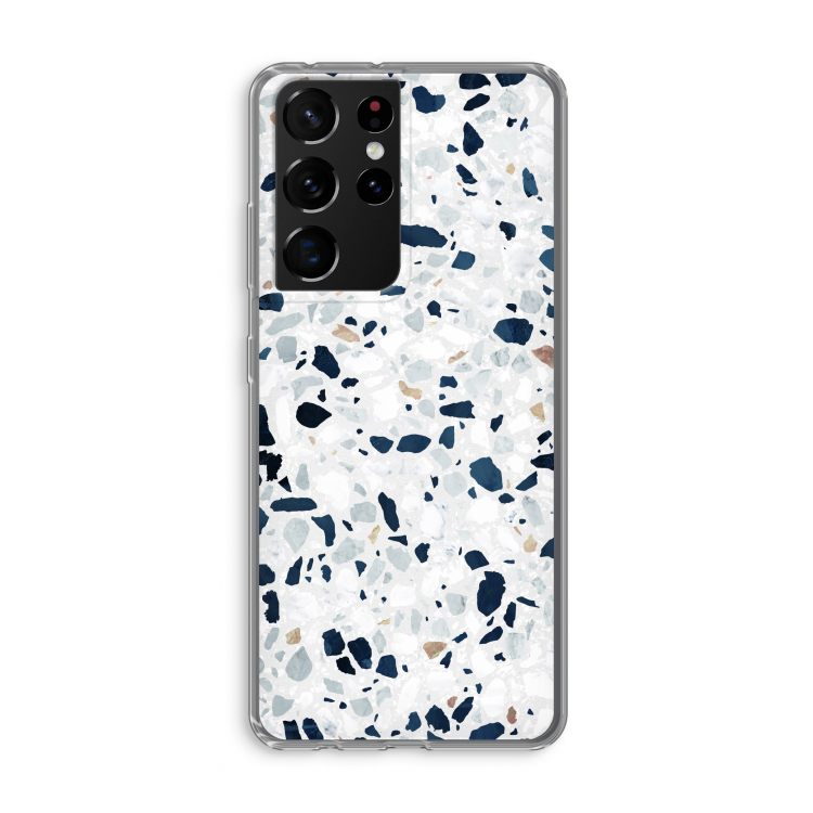Terrazzo N°1: Samsung Galaxy S21 Ultra Transparant Hoesje