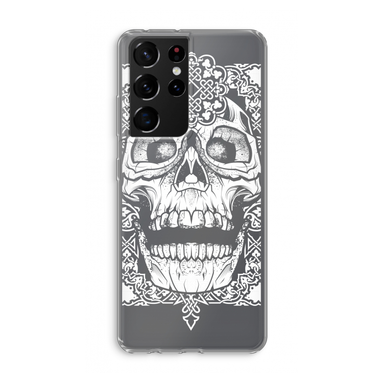 Seek & Destroy: Samsung Galaxy S21 Ultra Transparant Hoesje