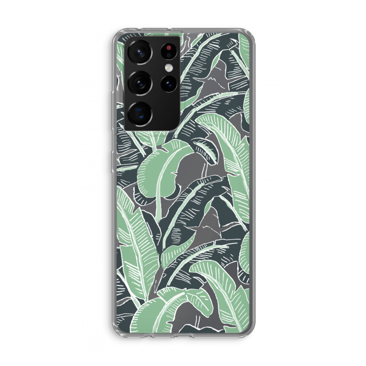 This Sh*t Is Bananas: Samsung Galaxy S21 Ultra Transparant Hoesje