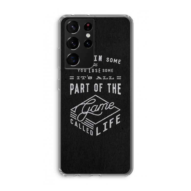 Life: Samsung Galaxy S21 Ultra Transparant Hoesje
