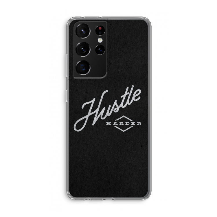 Hustle: Samsung Galaxy S21 Ultra Transparant Hoesje