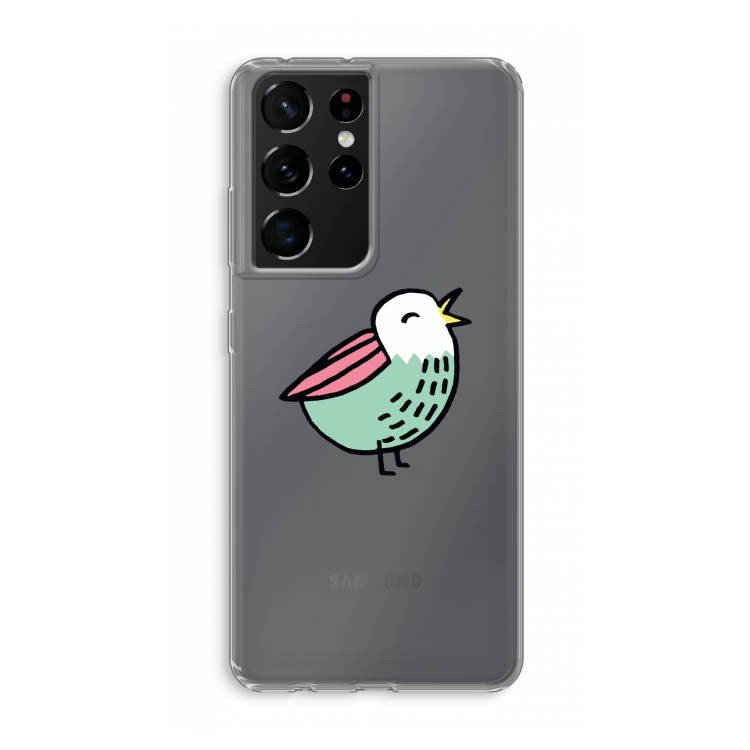 Birdy: Samsung Galaxy S21 Ultra Transparant Hoesje