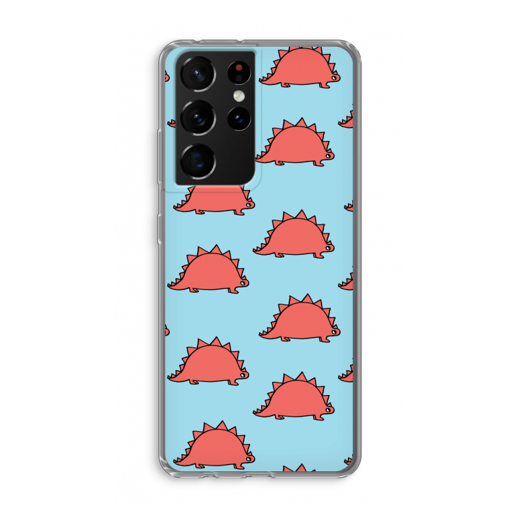 Dinosawrr: Samsung Galaxy S21 Ultra Transparant Hoesje