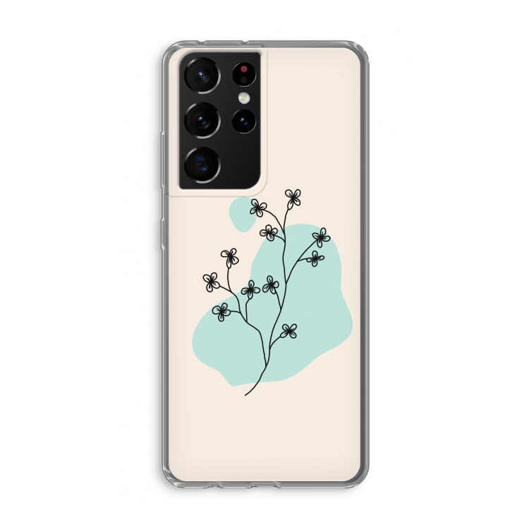 Love your petals: Samsung Galaxy S21 Ultra Transparant Hoesje