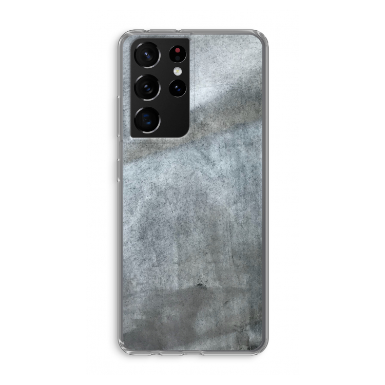 Grey Stone: Samsung Galaxy S21 Ultra Transparant Hoesje