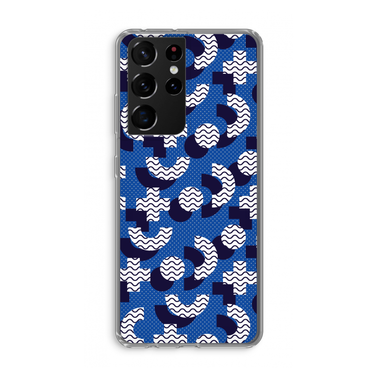 8-bit N°5: Samsung Galaxy S21 Ultra Transparant Hoesje