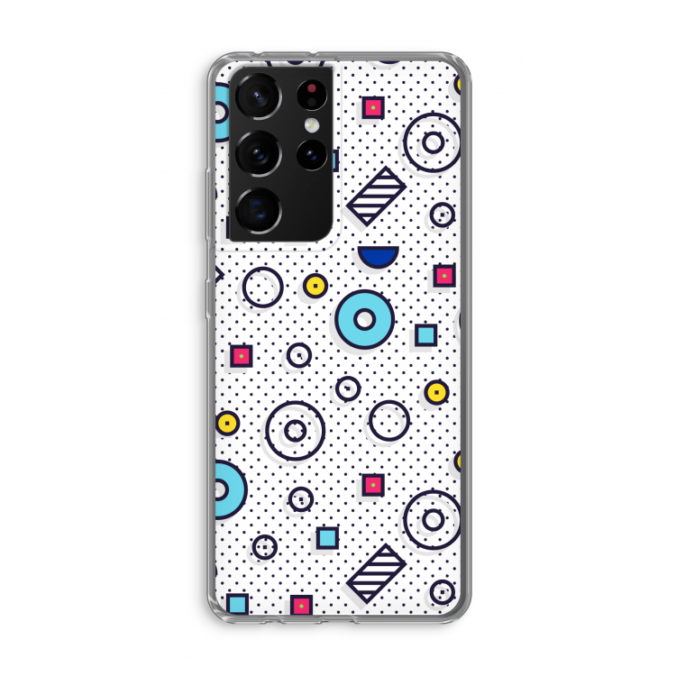 8-bit N°9: Samsung Galaxy S21 Ultra Transparant Hoesje