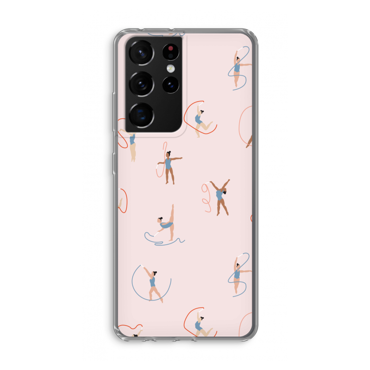 Dancing #3: Samsung Galaxy S21 Ultra Transparant Hoesje