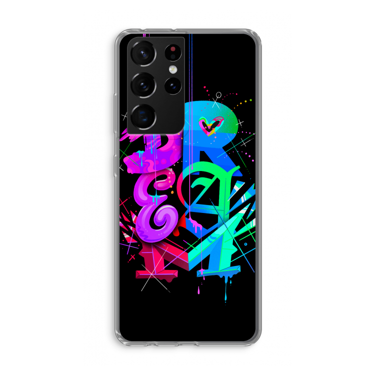 Dream: Samsung Galaxy S21 Ultra Transparant Hoesje
