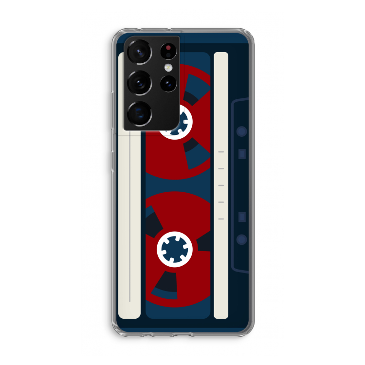 Here's your tape: Samsung Galaxy S21 Ultra Transparant Hoesje