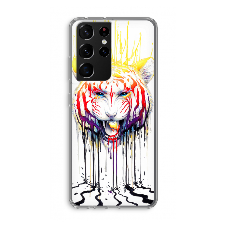 Fading: Samsung Galaxy S21 Ultra Transparant Hoesje