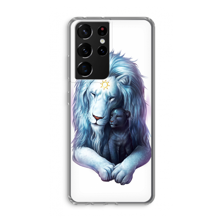 Child Of Light: Samsung Galaxy S21 Ultra Transparant Hoesje
