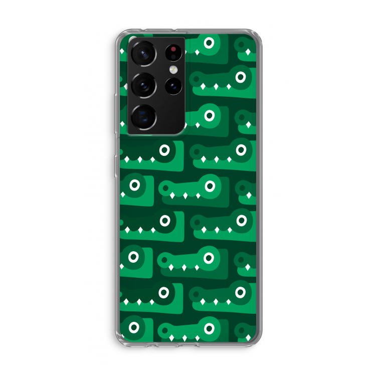 Crocs: Samsung Galaxy S21 Ultra Transparant Hoesje