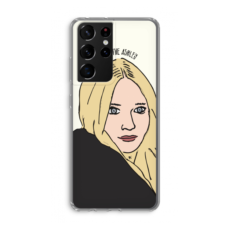 Ashley: Samsung Galaxy S21 Ultra Transparant Hoesje