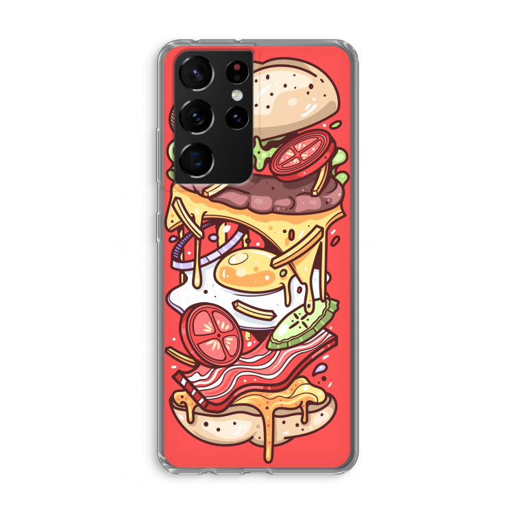 Diet Coke Please: Samsung Galaxy S21 Ultra Transparant Hoesje