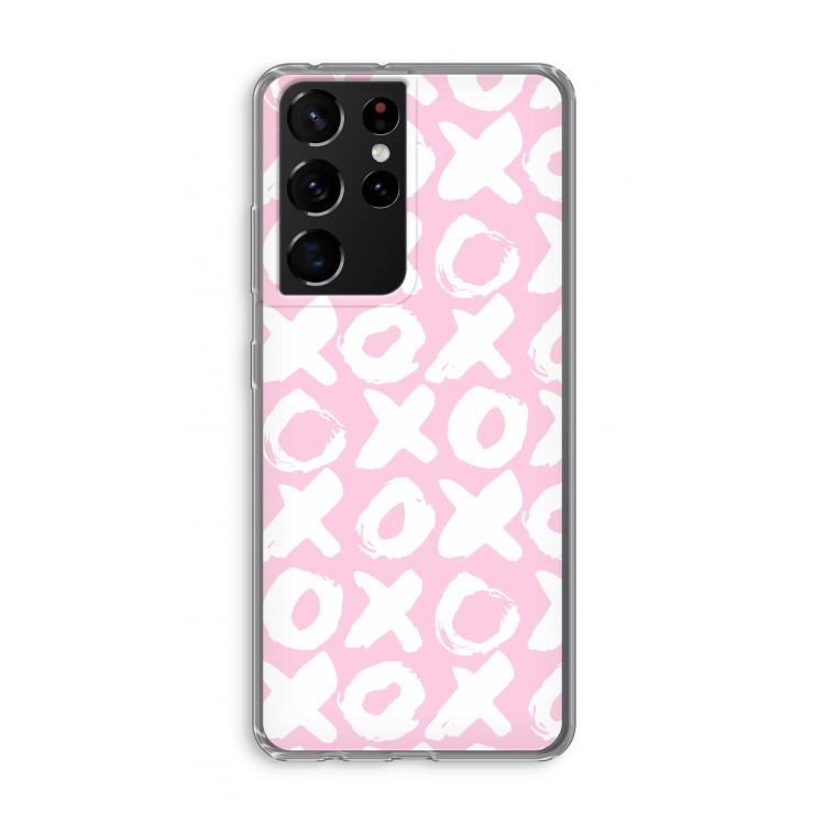 XOXO: Samsung Galaxy S21 Ultra Transparant Hoesje