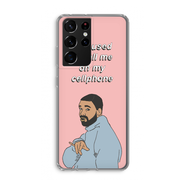 Hotline bling: Samsung Galaxy S21 Ultra Transparant Hoesje