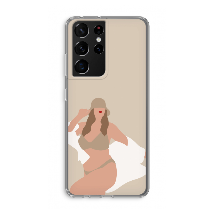 One of a kind: Samsung Galaxy S21 Ultra Transparant Hoesje
