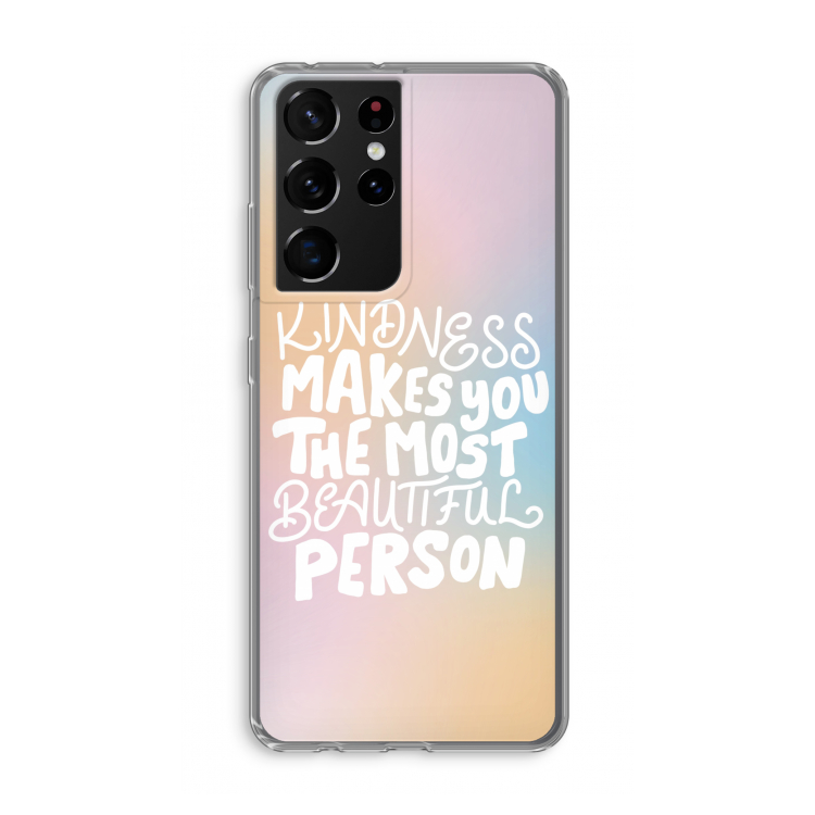 The prettiest: Samsung Galaxy S21 Ultra Transparant Hoesje