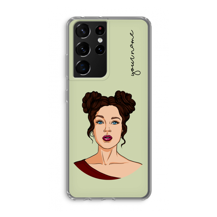 Pop-Art Creator: Samsung Galaxy S21 Ultra Transparant Hoesje