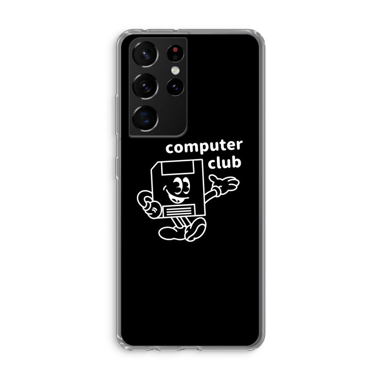 Floppyhead: Samsung Galaxy S21 Ultra Transparant Hoesje