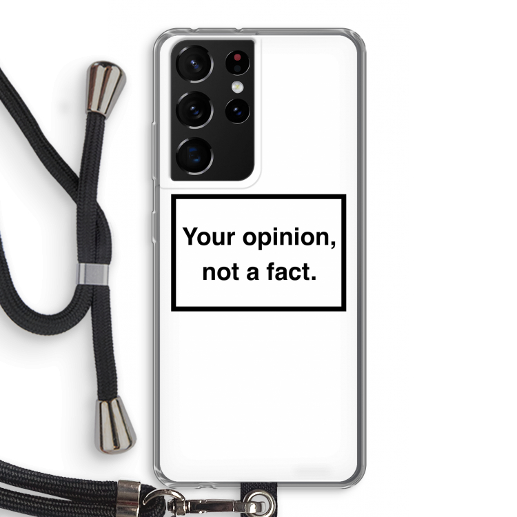 Your opinion: Samsung Galaxy S21 Ultra Transparant Hoesje met koord