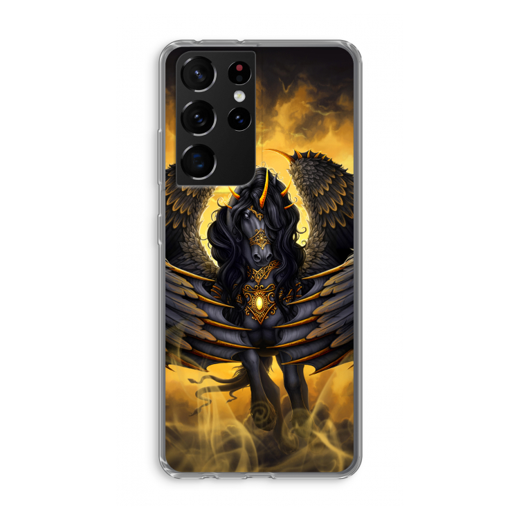 Pegasus: Samsung Galaxy S21 Ultra Transparant Hoesje