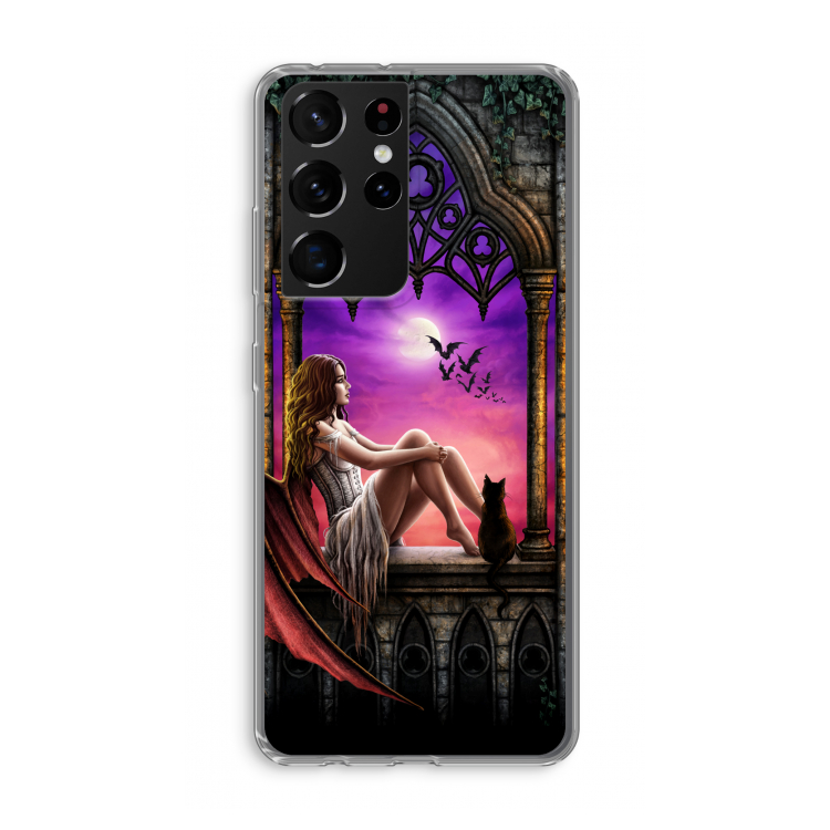 Kinderen van de nacht: Samsung Galaxy S21 Ultra Transparant Hoesje