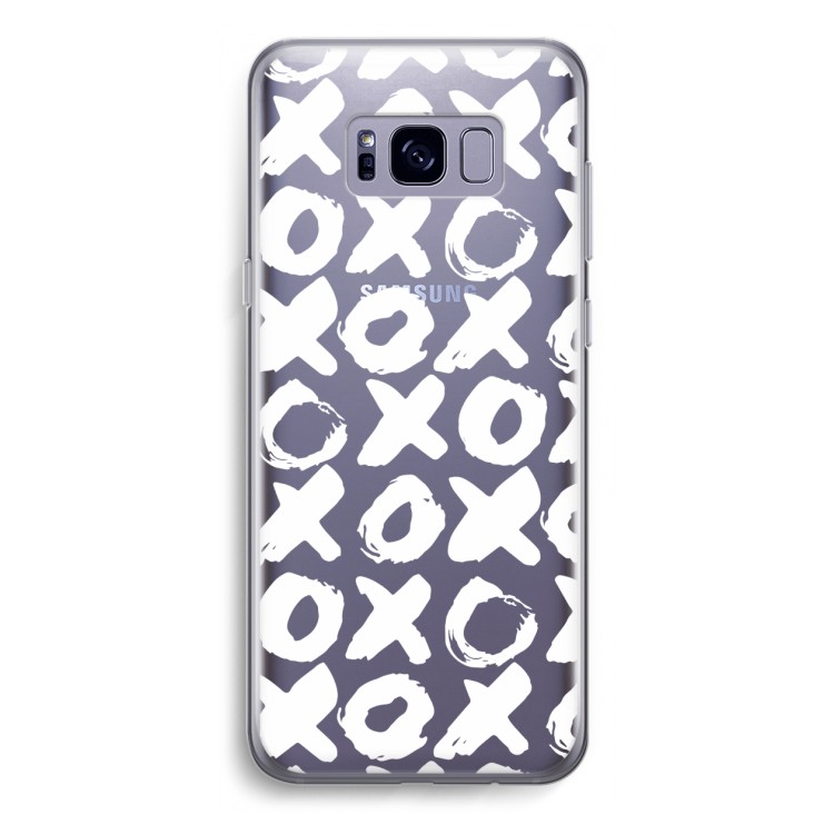 XOXO: Samsung Galaxy S8 Transparant Hoesje